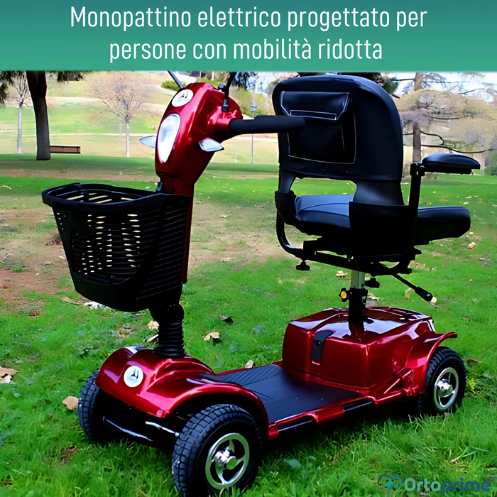 Scooter Elettrico per Disabili | Doppia Ammortizzazione