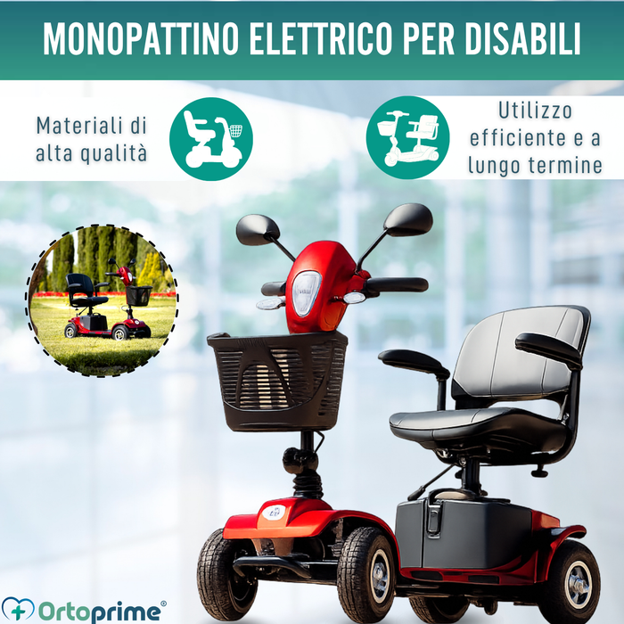 Scooter per Mobilità Ridotta Pieghevole | Sospensione Integrale