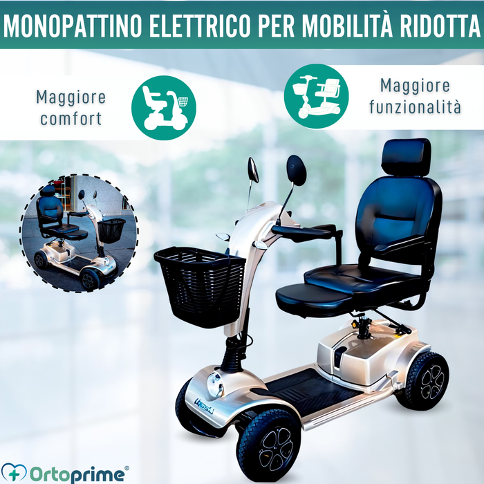 Scooter Elettrica per Adulti Premium | 4 Ruote