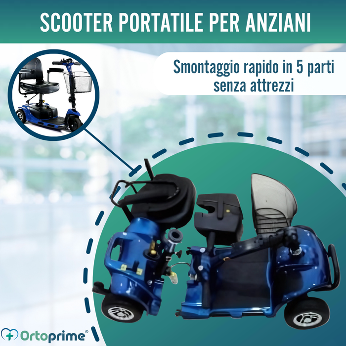 Scooter Elettrico con Sistema Stand Up | 3 Ruote