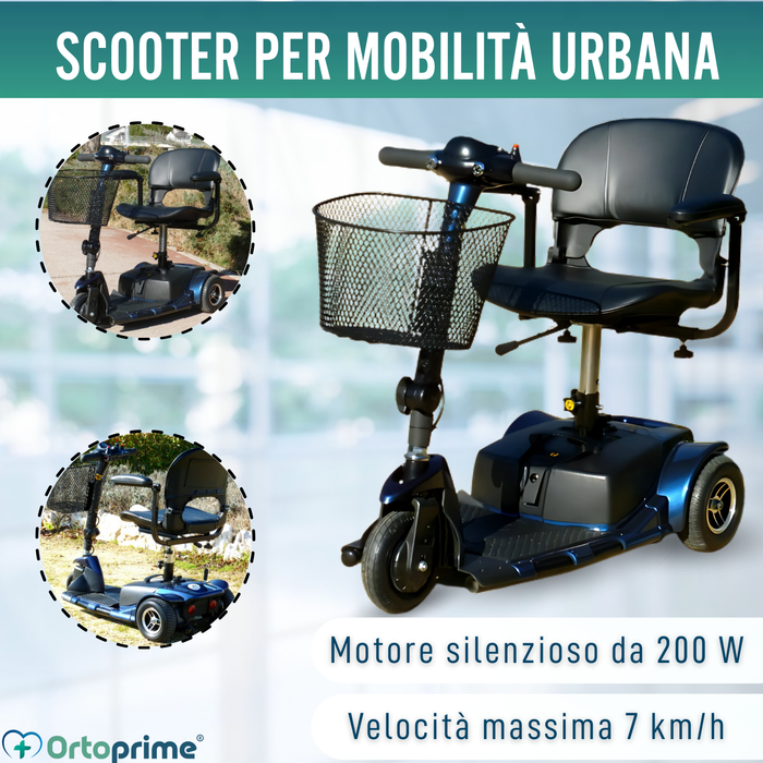 Scooter Elettrico con Sistema Stand Up | 3 Ruote