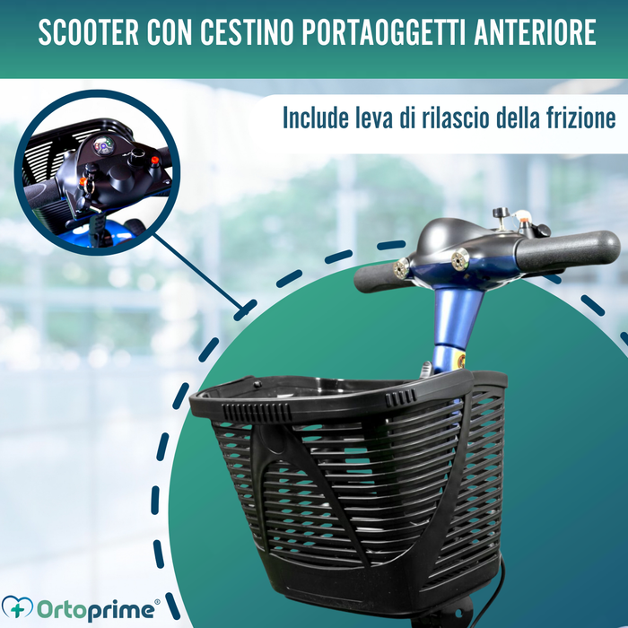 Scooter per Mobilità Ridotta Smontabile | 4 Ruote