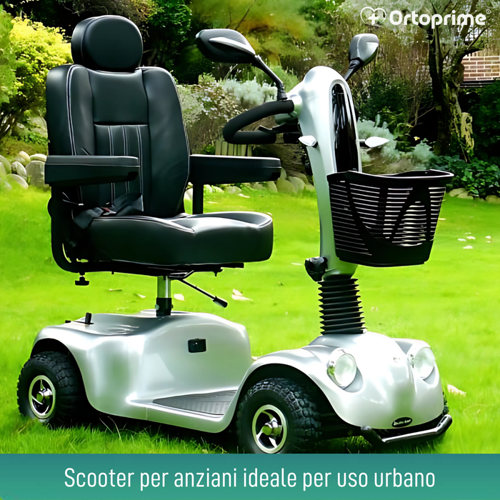 Scooter Elettrico per Adulti | Sospensioni Integrali 4 Ruote