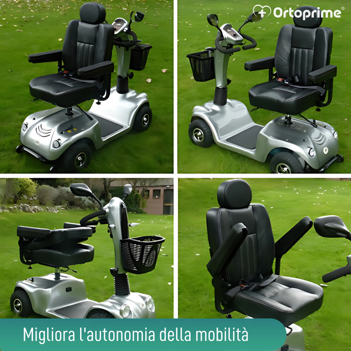 Scooter Elettrico per Adulti | Sospensioni Integrali 4 Ruote