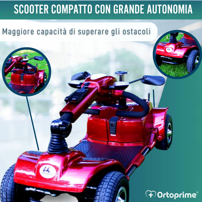 Scooter Elettrico per Disabili | Doppia Ammortizzazione
