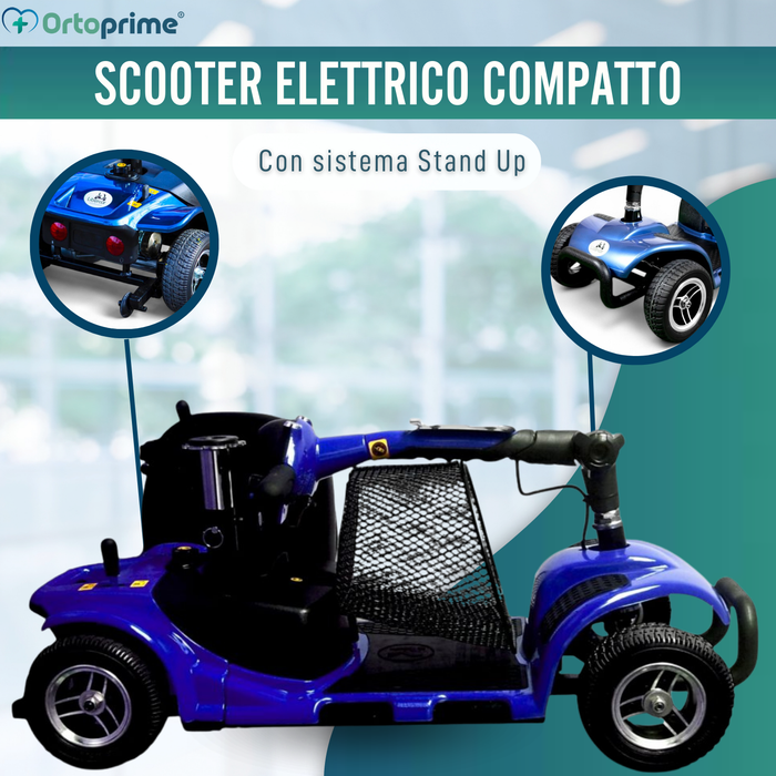 Scooter per Mobilità Ridotta Smontabile | 4 Ruote