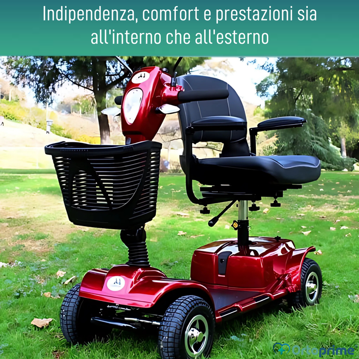 Scooter Elettrico per Disabili | Doppia Ammortizzazione
