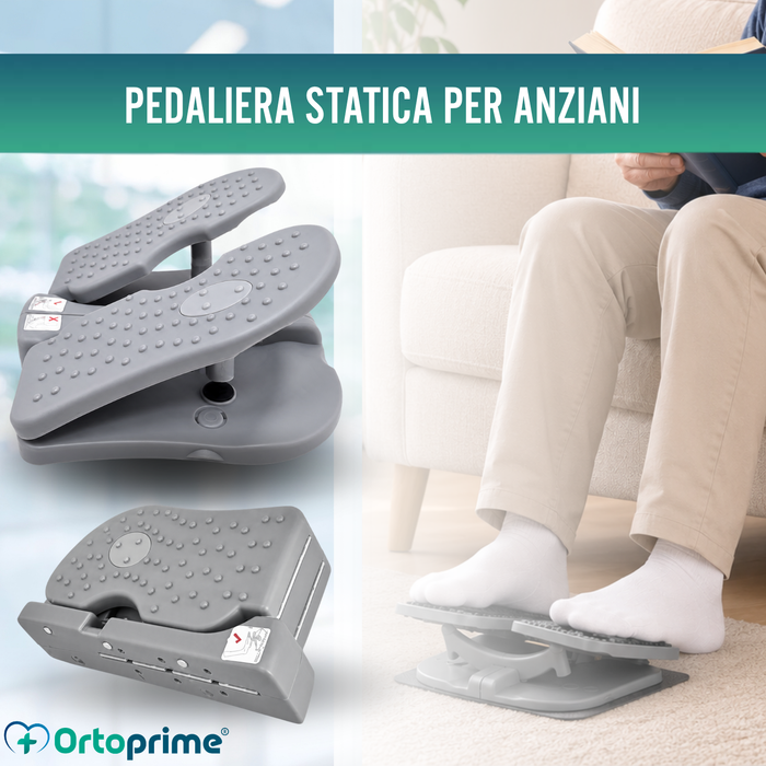 Mini Stepper Pieghevole per Anziani | Pedali Statici