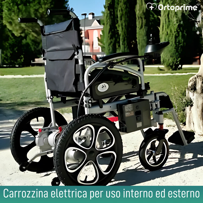 Sedia Elettrica Pieghevole con Batterie al Gel | 5 Velocità