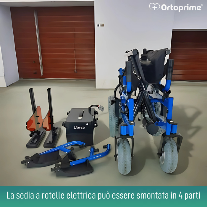 Sedia a rotelle elettrica regolabile | Molteplici posizioni