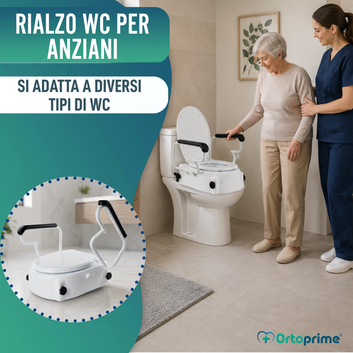 Sollevatore WC Inclinabile OrtoPrime Comfort