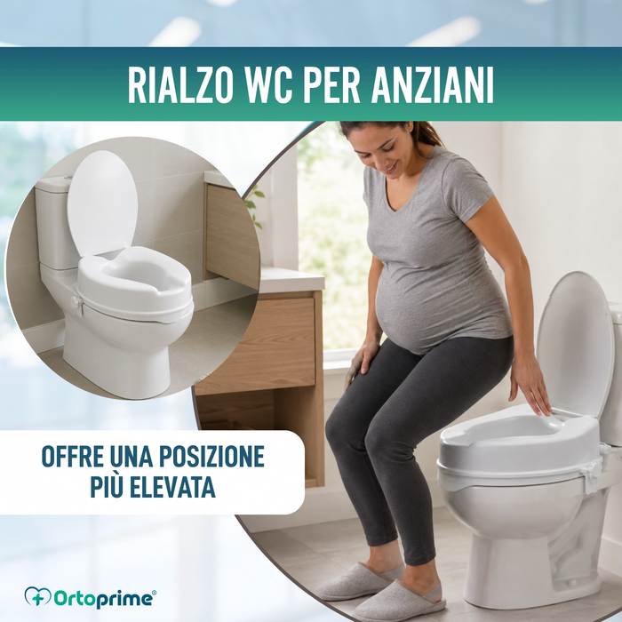 Rialzo water con Coperchio 10 cm | Universale