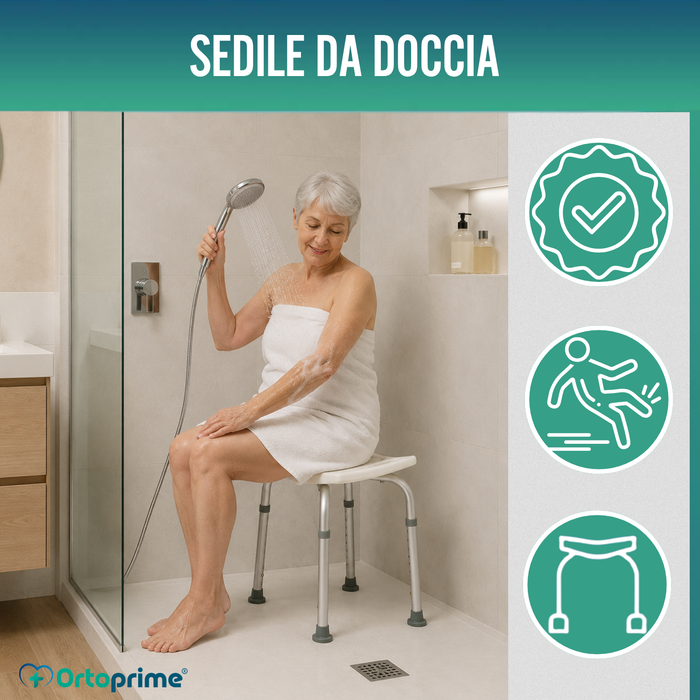 Sgabello da Bagno Antiscivolo