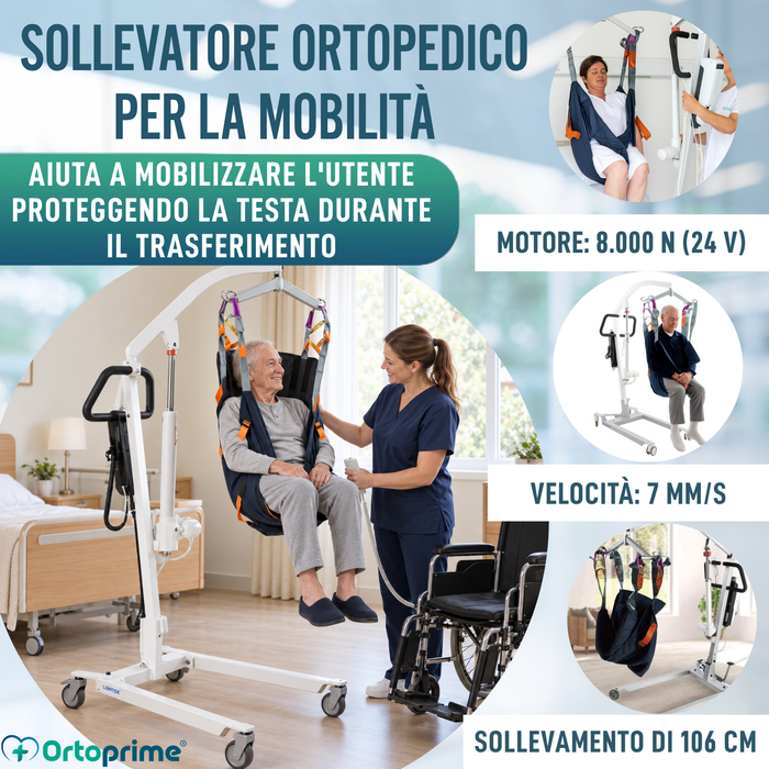 Gru Ortopedica | Imbracatura con Supporto per la Testa