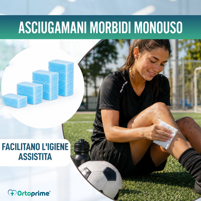 Spugne Saponose Monouso per Neonati e Adulti