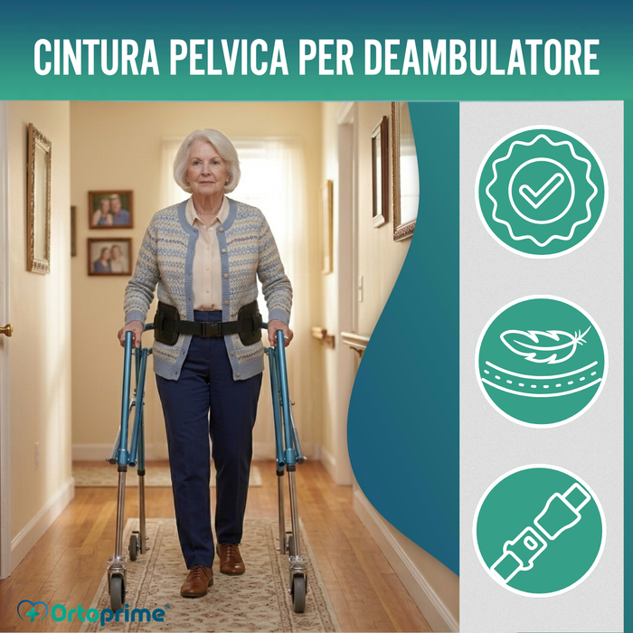 Supporto Pelvico per Deambulatore | Stabilizzatore Anca