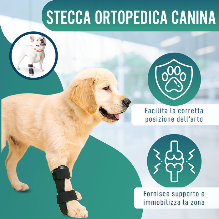 Stecca per Carpo per Cane | Supporto Canino in 5 Misure