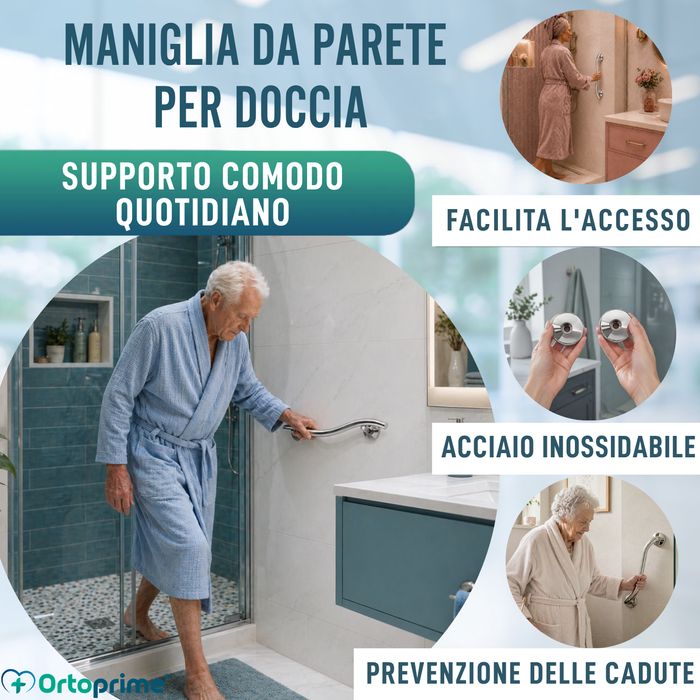 Barra di Sostegno per Bagno in Acciaio Inox | 35 cm