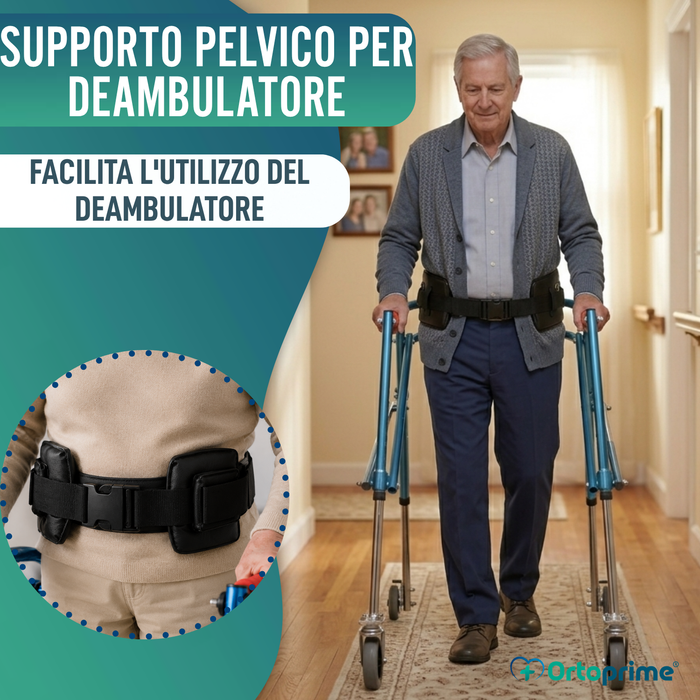 Supporto Pelvico per Deambulatore | Stabilizzatore Anca