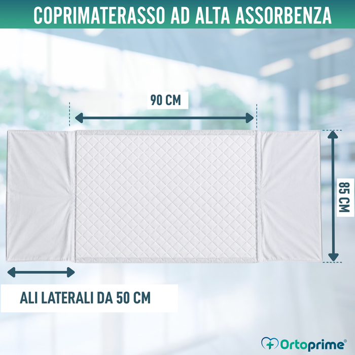 Assorbente Ecologico Lavabile per Letto 90cm 3,15 Litri/m2