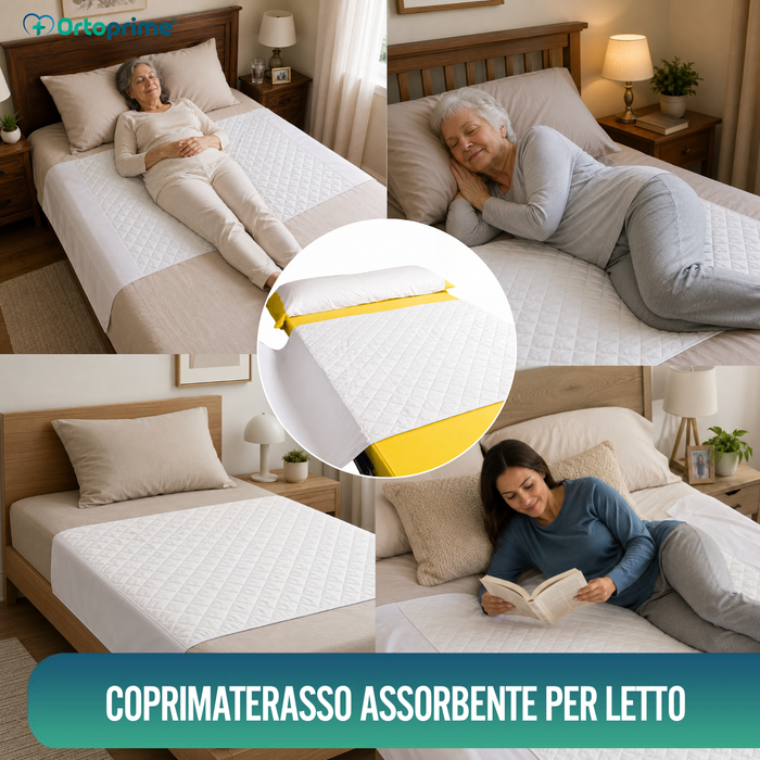 Assorbente Ecologico Lavabile per Letto 90cm 3,15 Litri/m2