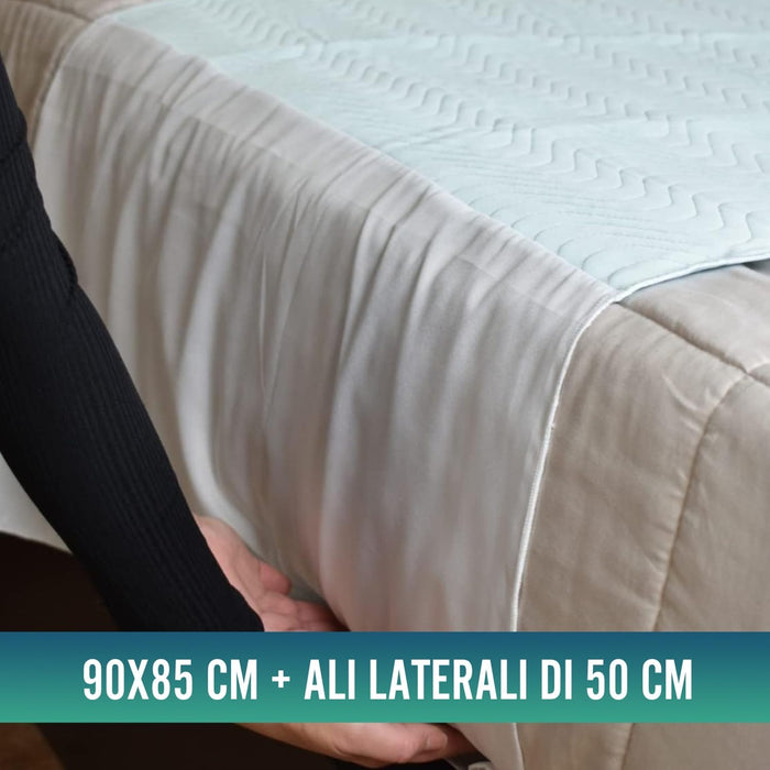 PACK 2 Assorbenti Assorbenti Eco Lavabili Letto 90cm 3,15 Litri/m2