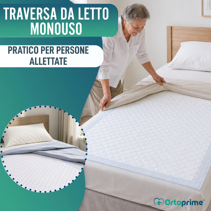 Assorbente Monouso Super Assorbente con Velo | 90x180 cm