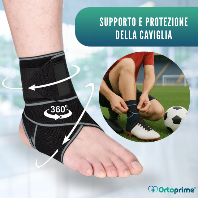 Protezioni Caviglia ZIDDAR Per Calcio E Pallavolo - Doppio Lato, Taglie S/M/L - Foto 6