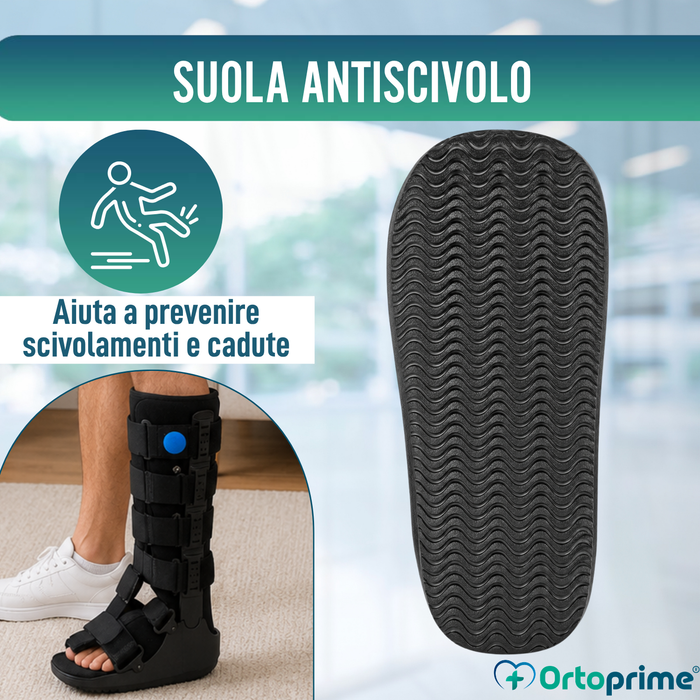 Tutore Walker Lungo Fisso con Camera d’Aria | Ortopedico
