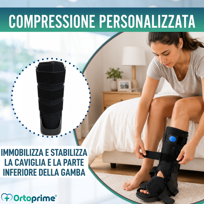 Tutore Walker Lungo Fisso con Camera d’Aria | Ortopedico