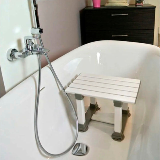 Sgabello per Vasca Antiscivolo con Ventose Due Altezze ✓