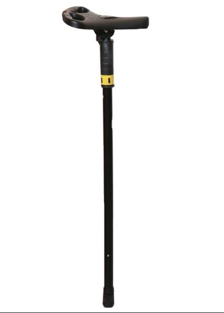 Bastone Da Passeggio Pieghevole Con Luce Torcia A Led E Altezza Regolabile - Foto 2