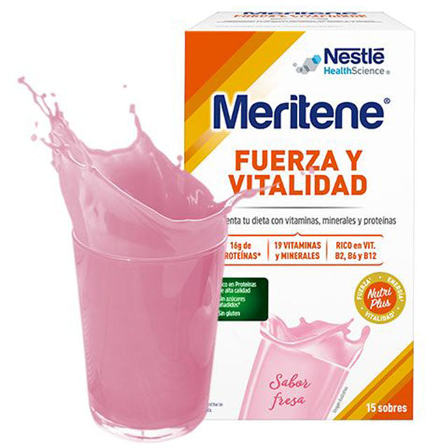 Meritene Frullato Multivitaminico di 4 Gusti | 15 Bustine