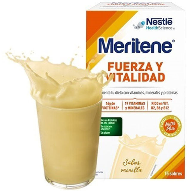Meritene Frullato Multivitaminico di 4 Gusti | 15 Bustine