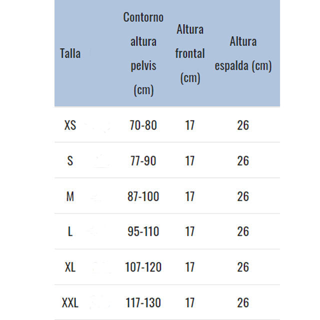 Fascia Lombare K-Belt Acerbis - Nero/Grigio, Taglia L/XL, Con 6 Stecche, Per Motociclisti E Sport - Foto 7