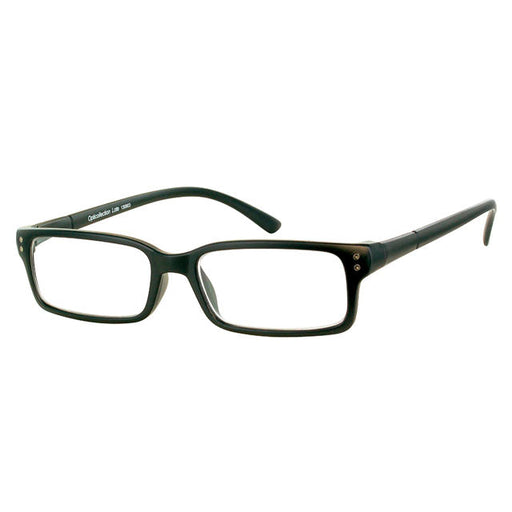 OPULIZEra Occhiali Da Lettura Da Sole ERA - Confezione Da 2 (Nero/Trasparente) +2.00 - Lenti Antiriflesso E Protezione UV400, Montatura Oversize