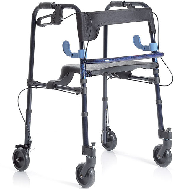 Rollator in Alluminio a 4 Ruote con Freni